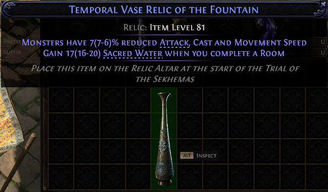 poe 2 Vase Relic